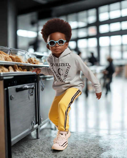 Child Civil Black Hoodie