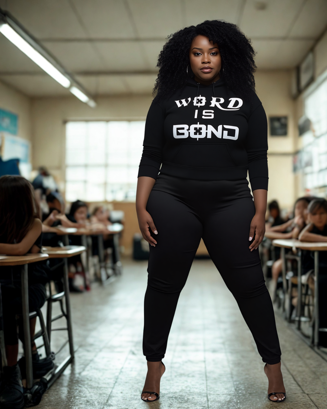 Womens Word Is Bond Hoodie