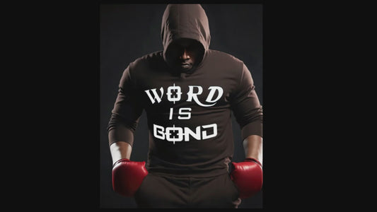 Word is Bond Hoodie White