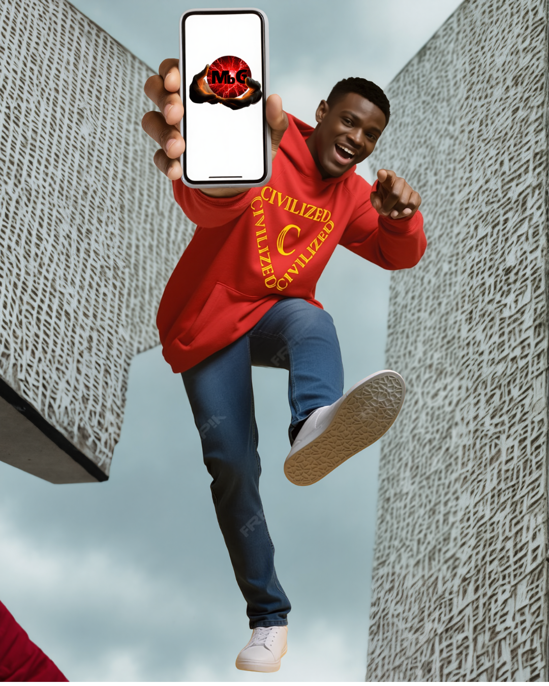 Child Gold Civil Hoodie